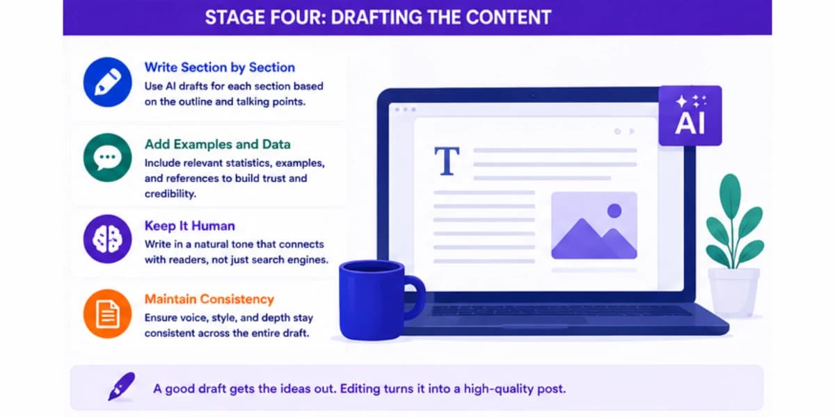 Drafting the content