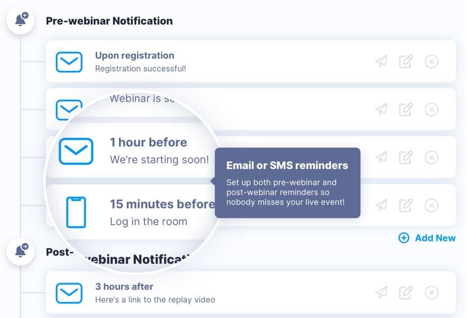 EverWebinar Email Notification