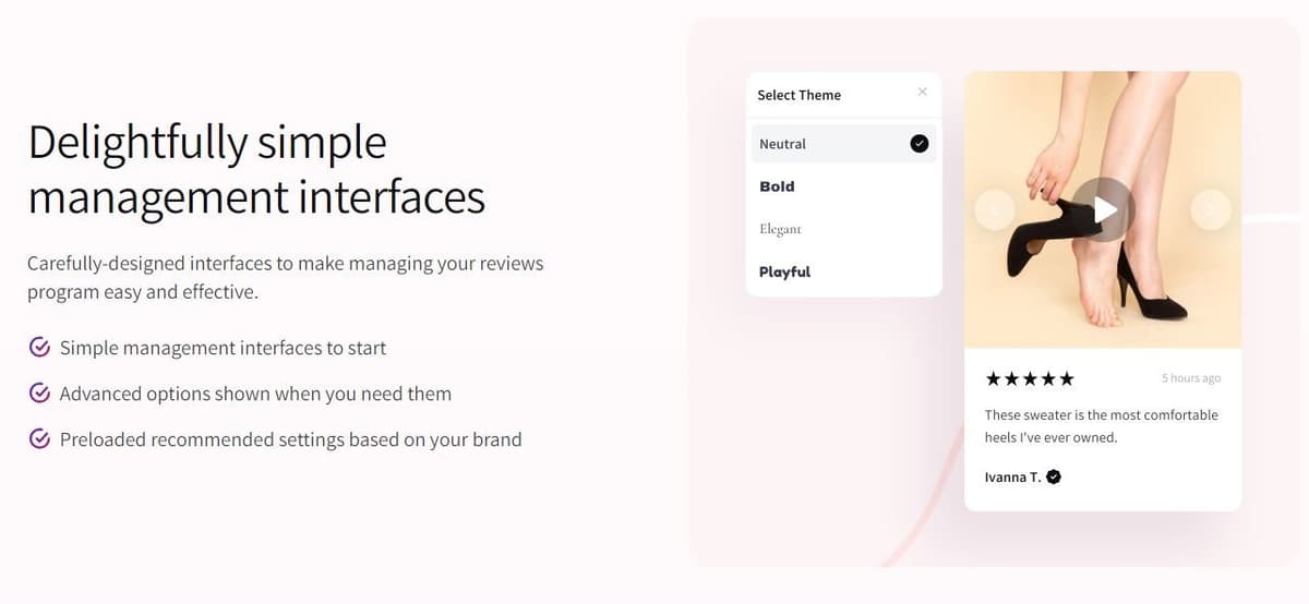 Fera Management Interfaces