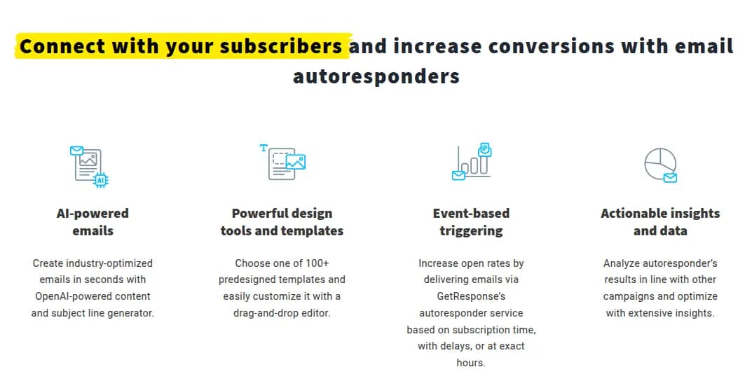 getresponse review features autoresponders