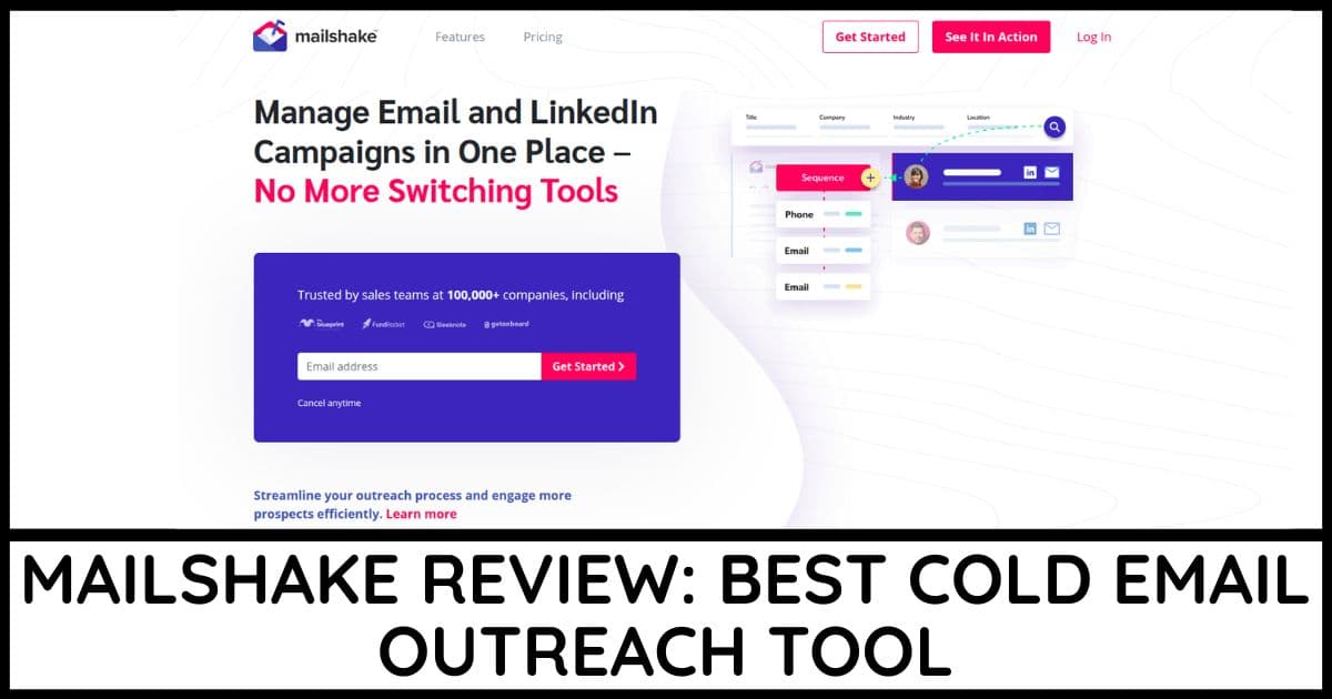 Mailshake Review cover image