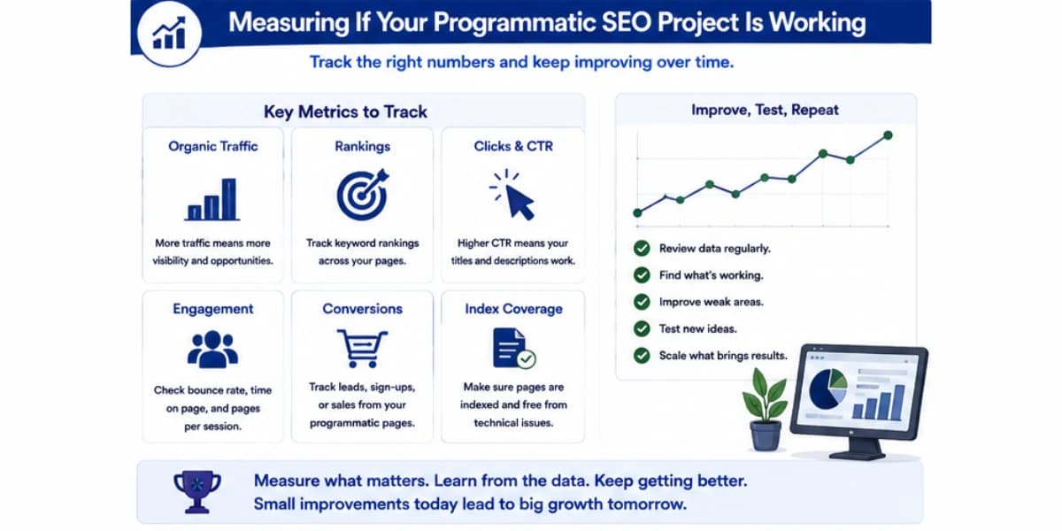 Measuring programmatic SEO effects