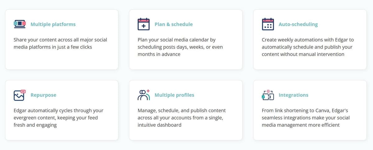 MeetEdgar Social Media Scheduling