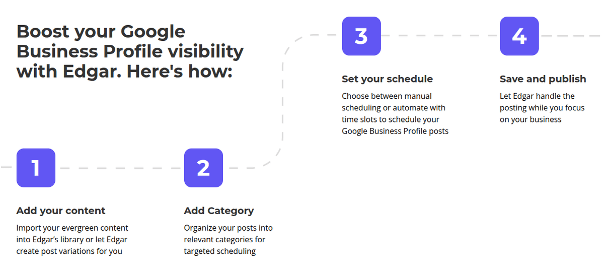 MeetEdgar Google Business Scheduler
