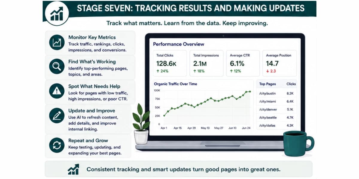 Programmatic SEO with AI workflow stage seven