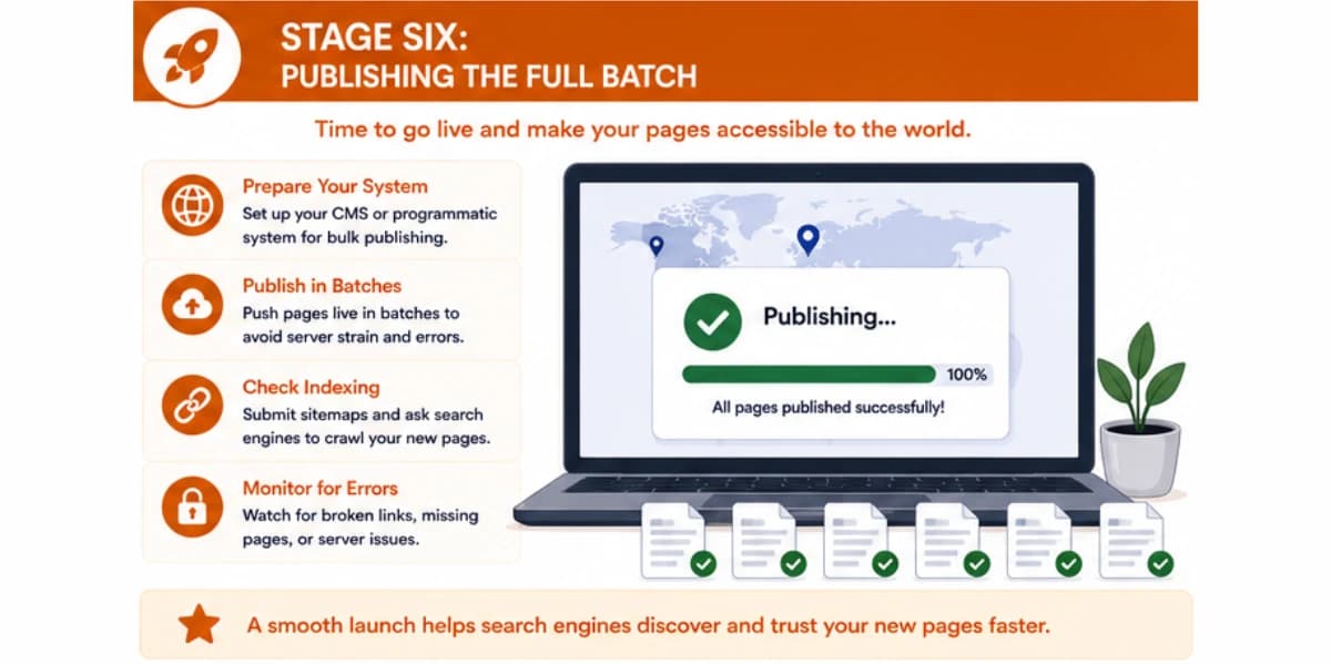 Programmatic SEO with AI workflow stage six