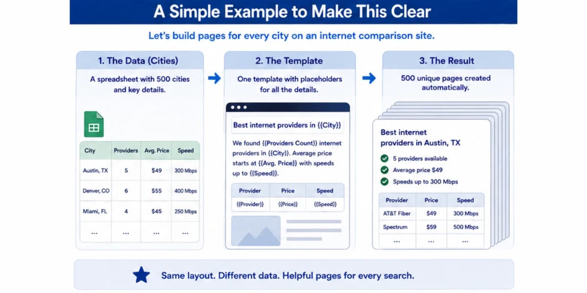 Programmatic SEO example