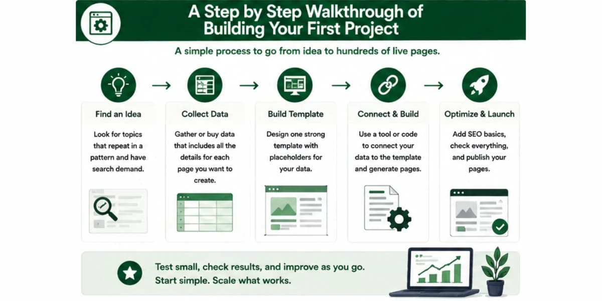 Programmatic SEO project process