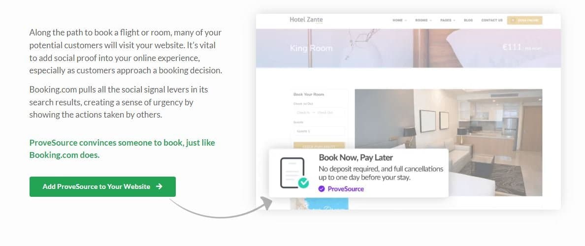ProveSource Travel Use Case