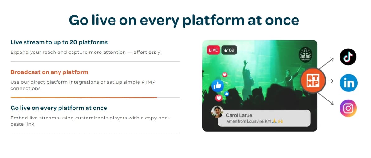 Switcher Studio Multistream