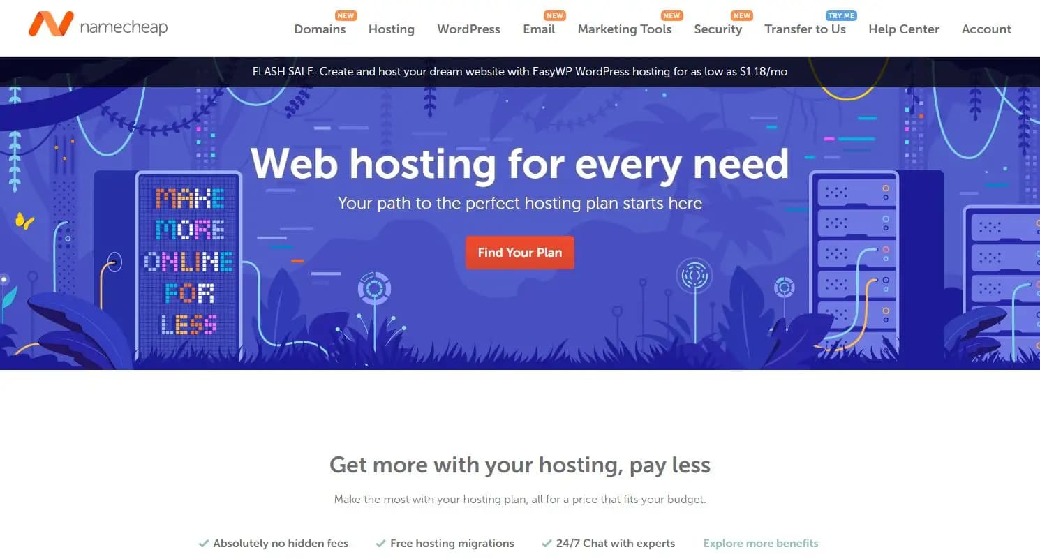 Namecheap cloud hosting
