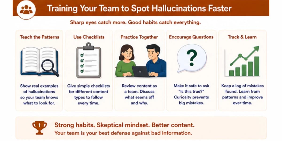 Training your team to spot AI hallucinations