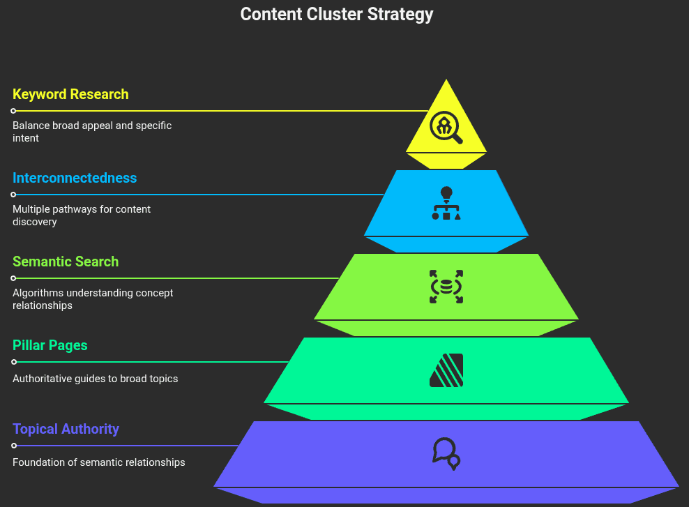 What are content clusters