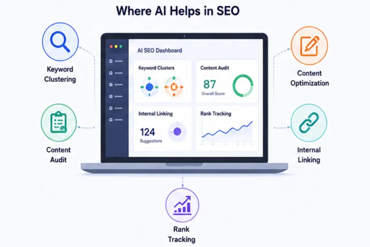 Where AI helps in SEO the most