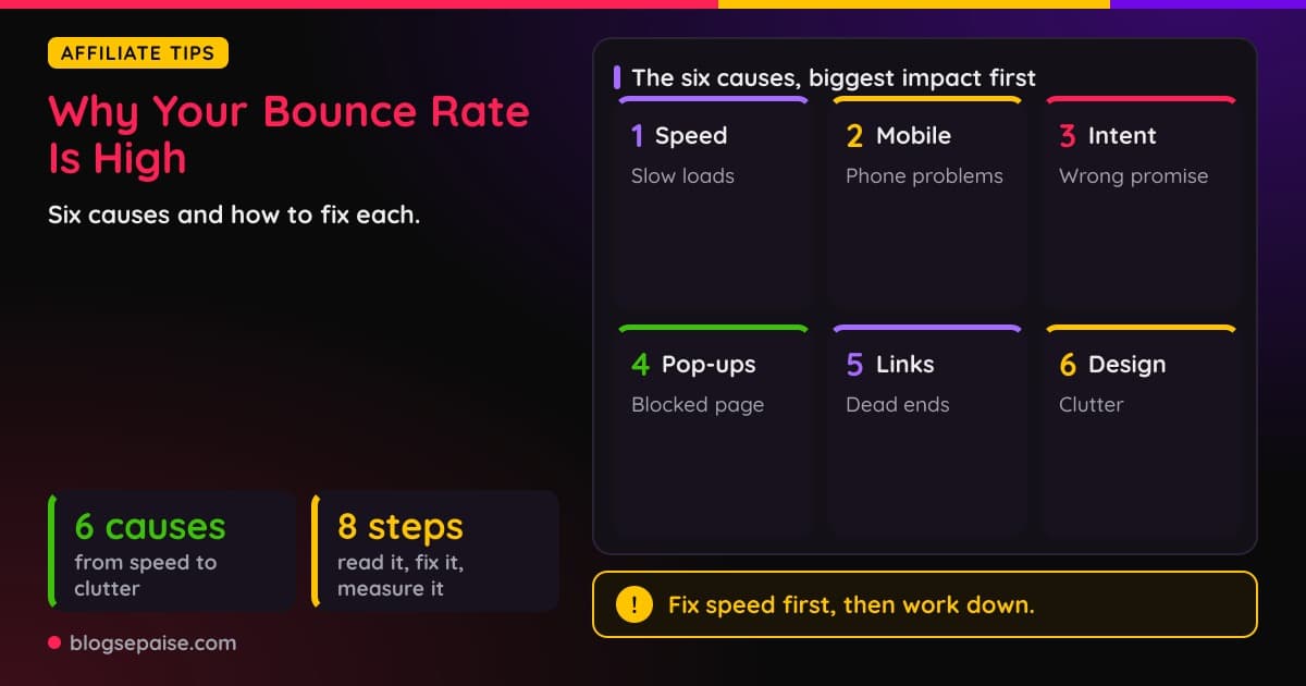 Why Your Bounce Rate Is High And How To Fix It