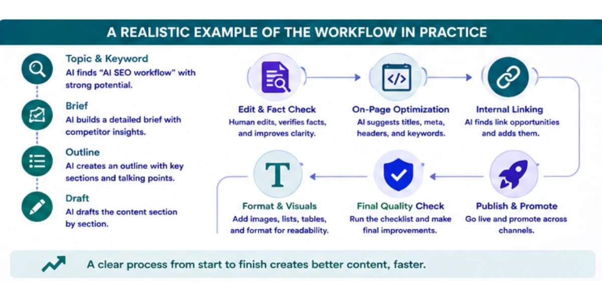 Workflow realistic example