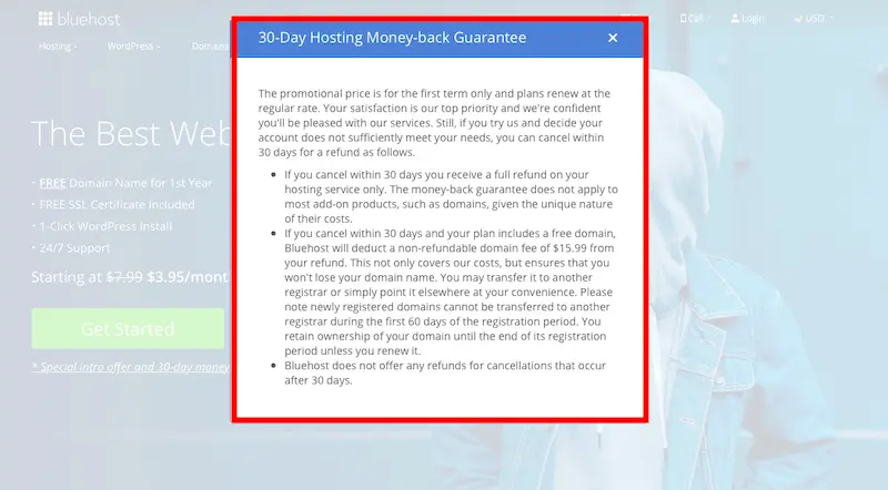 bluehost-money-back-guarantee