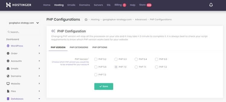 hostinger-demo-phpconfig