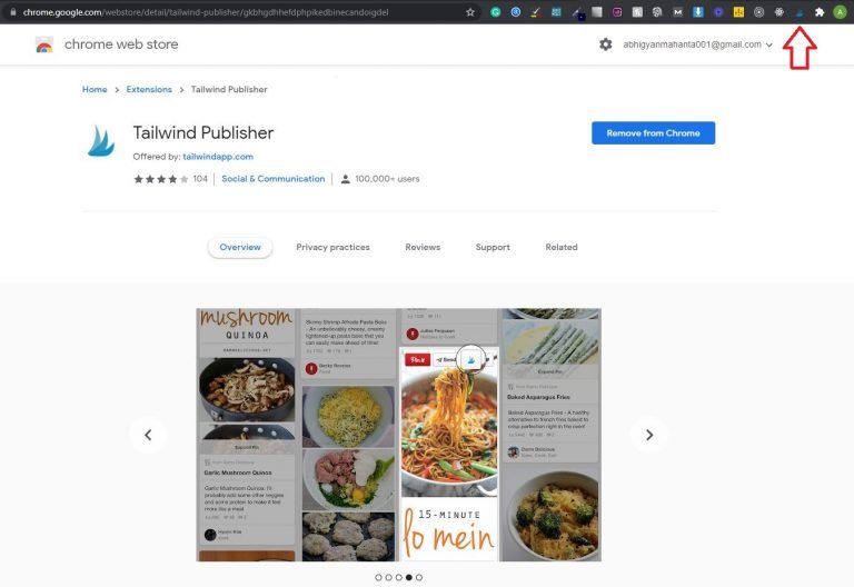 Tailwind-review-chrome-extension