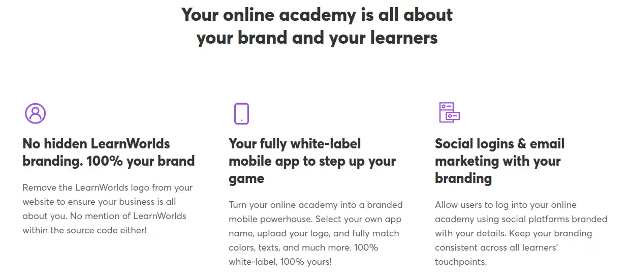 learnworlds-review-white-label-website