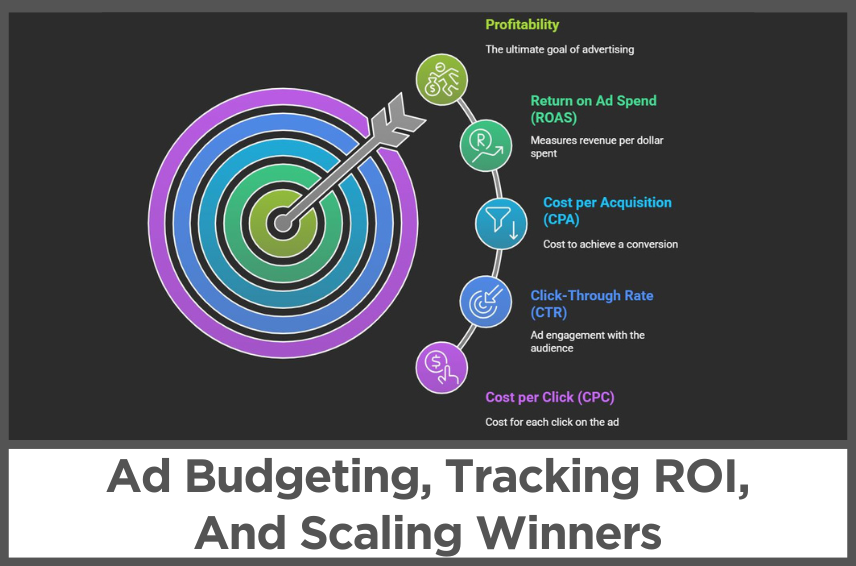 Ad Budgeting, Tracking ROI & Scaling Winners