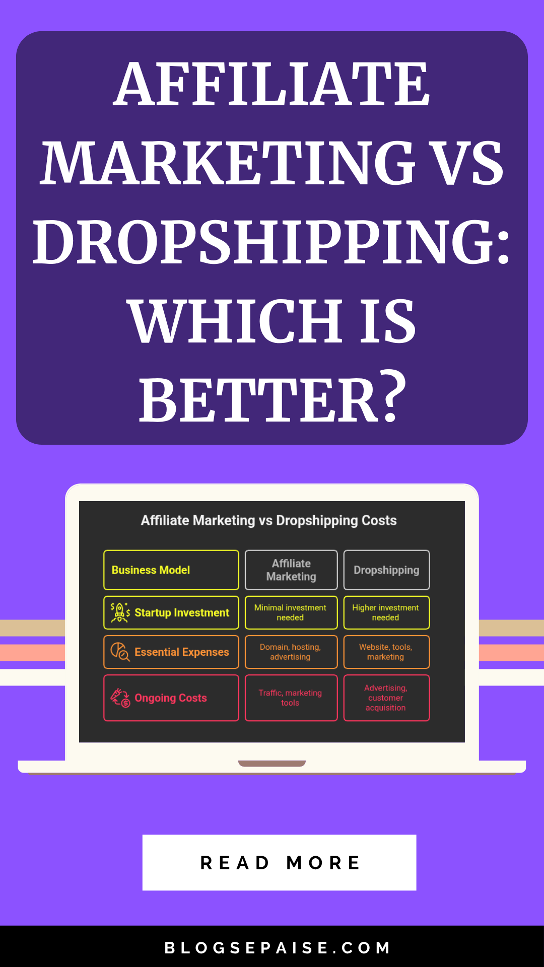 Affiliate Marketing vs Dropshipping: Which Is Better Pin