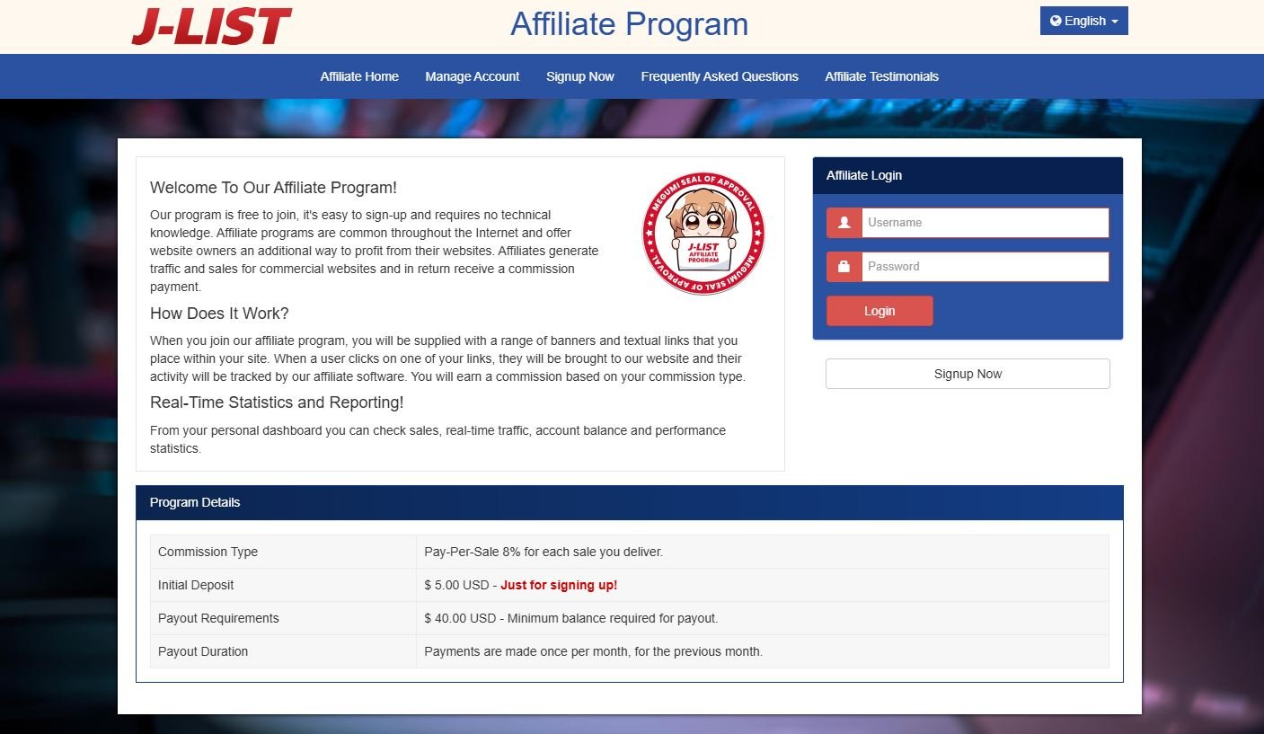 best-anime-affiliate-programs-jlist