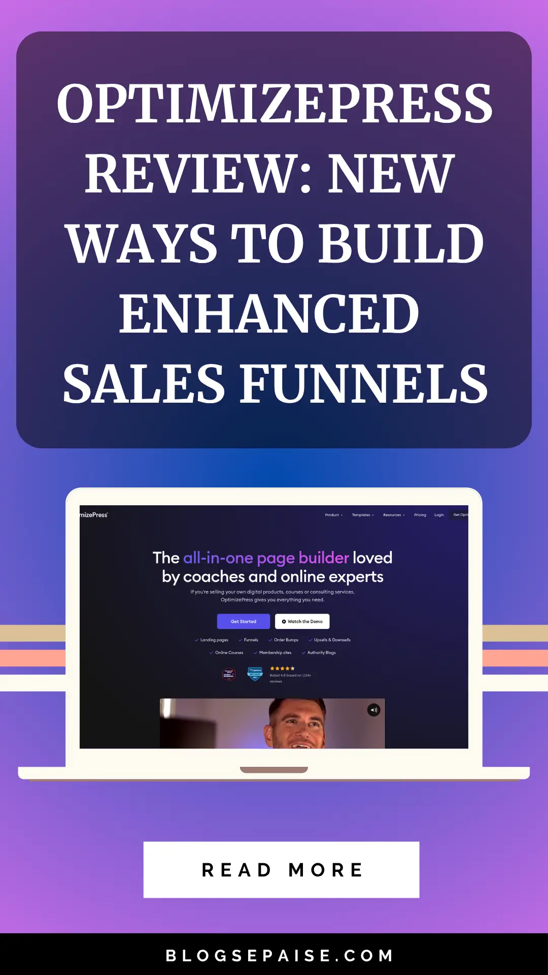 OptimizePress review pin